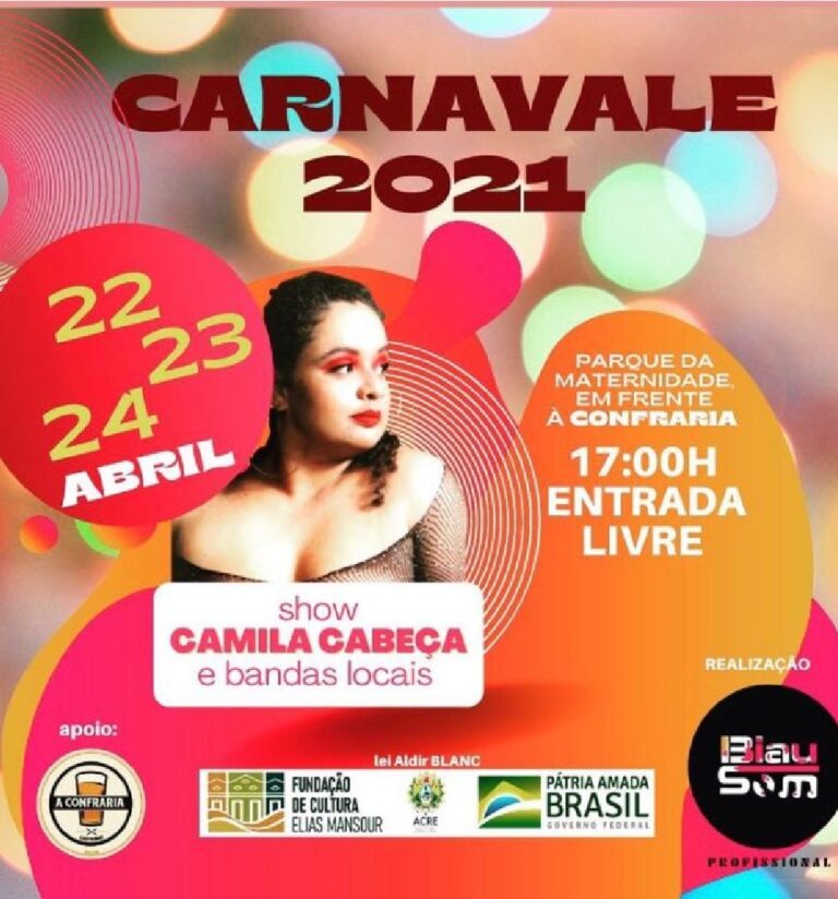 Carnavale 2021 realiza edição fora de época com artistas locais em Rio Branco