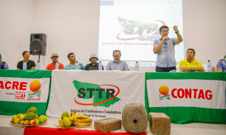 Jenilson participa do Grito da Terra, promovido pelo Sindicato dos Trabalhadores Rurais de Tarauacá