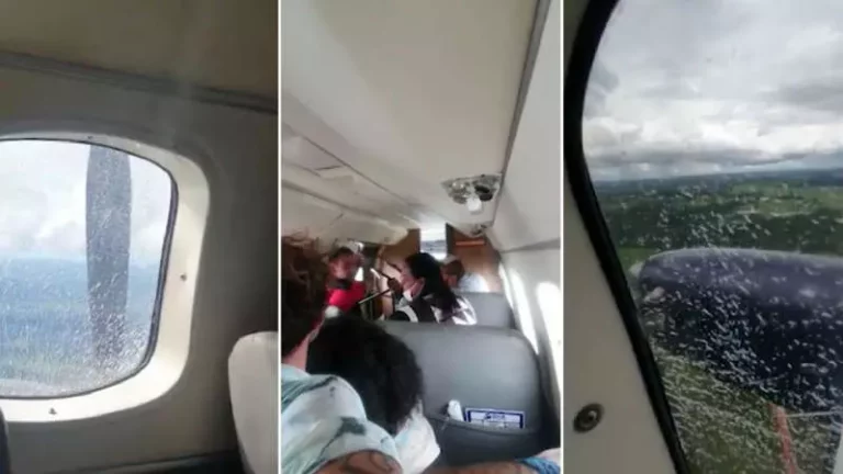 Após porta de táxi aéreo abrir durante voo no AC, empresa afirma que manutenção está em dia