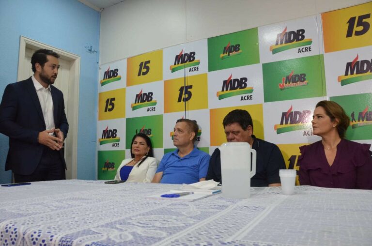 Blog do Ton: Com dois postulantes ao Governo do Acre, MDB corre o risco de não lançar nenhum