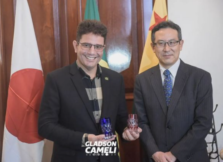 Gladson pretende instalar indústrias japonesas no Acre: “Para gerar emprego e renda”