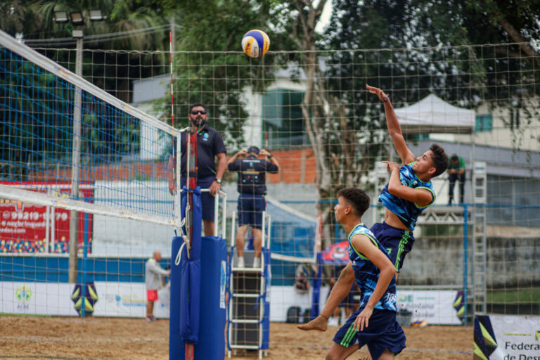 Com apoio do governo, Acre sedia fase nacional do vôlei de praia do Gymnasiade