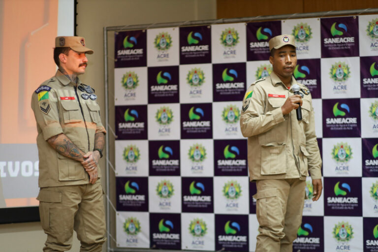 Abril Verde: servidores do Saneacre participam de palestra sobre noções de primeiros socorros