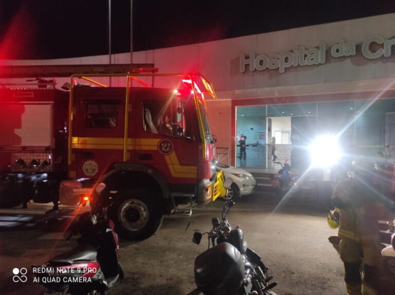 Princípio de incêndio causa correria e pânico no Hospital da Criança, em Rio Branco