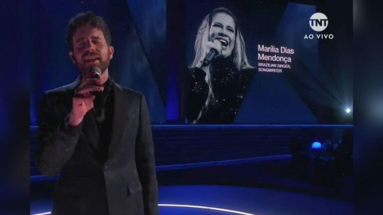 Marília Mendonça é homenageada no Grammy