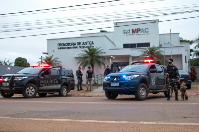 MPAC e PM deflagram operação e cumprem mandatos no AC e TO contra crime organizado