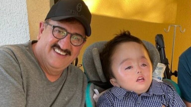 Ratinho, em momento raro, exibe o neto Noah e faz comemoração; entenda