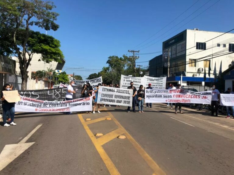 Aprovados em concurso lançam nota ao Governo e ameaçam fazer manifestações em eventos no AC