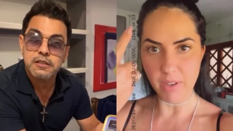 Graciele Lacerda exibe gravidez, Zezé destrói dizendo que não é seu e revela verdade: “Só se for de outro”