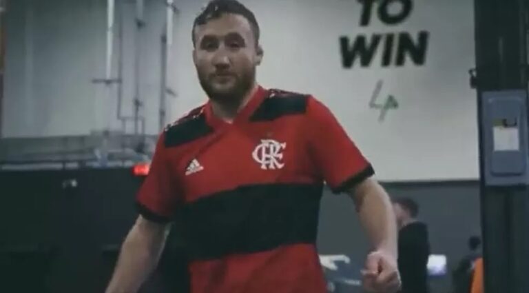 UFC 274: Com camisa do Flamengo, Gaethje provoca Charles do Bronx: “Meu time é melhor que o seu”