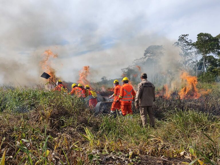 Brigadistas voluntários recebem formação para combate a incêndios nas APAs de Rio Branco