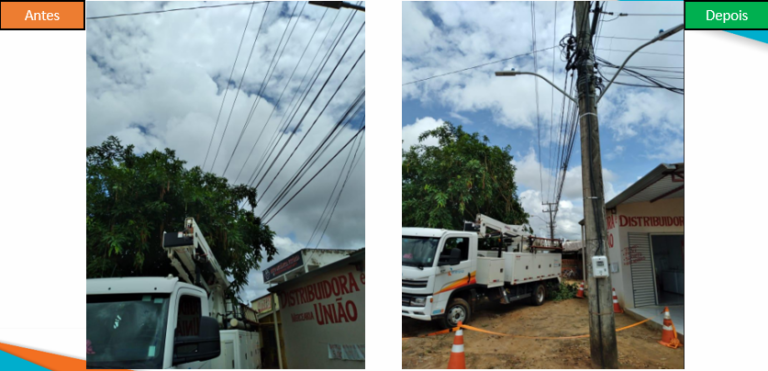 Para evitar riscos à rede elétrica, Energisa Acre realiza ações preventivas 