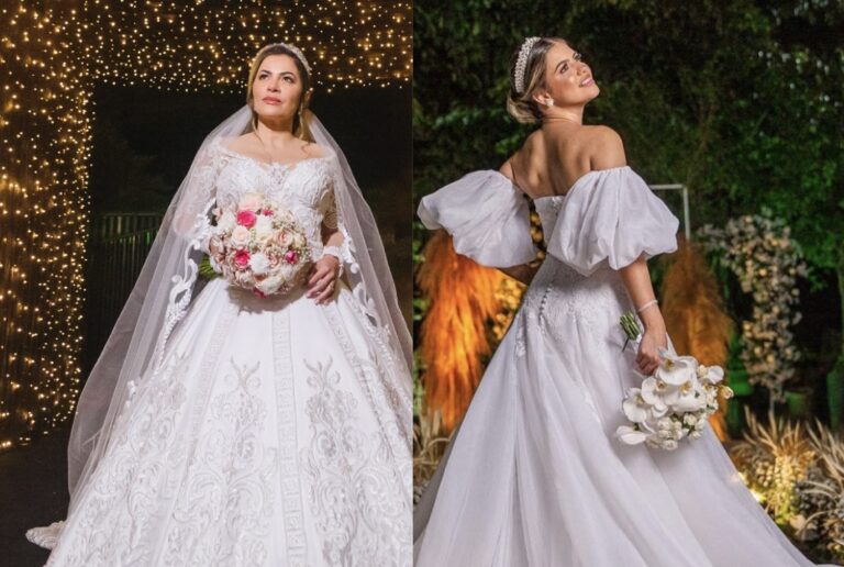 Exclusivo! Kalu Viana e Fernanda Hassem brilham no mês das noivas; veja fotos incríveis