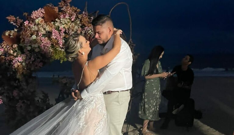 Coluna da Kelly traz cliques do casamento dos acreanos Calina e Bruno em Fortaleza; confira!