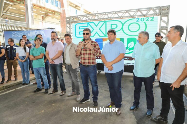 No lançamento da Expo Juruá Nicolau Júnior diz:” Chega para aquecer a economia “