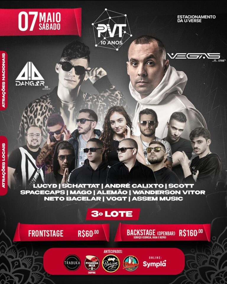 PVT surpreende ao anunciar novo espaço para festa de 10 anos; virada de lote acontece nesta semana