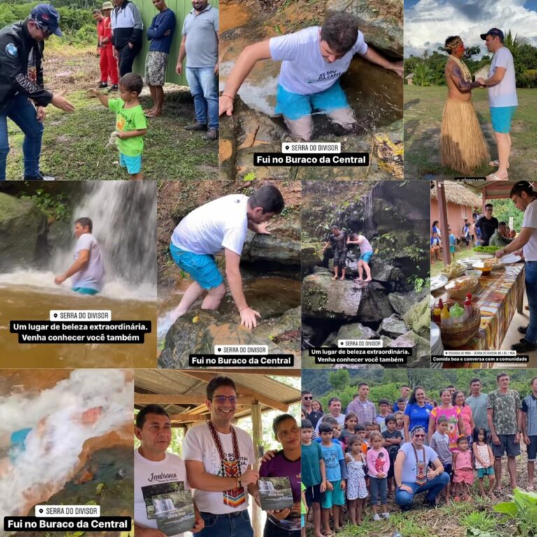 Governador Gladson Cameli encara as trilhas e desafios da Serra do Divisor; assista