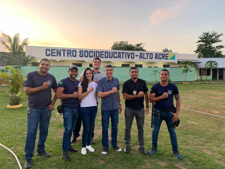 Deputado Fagner Calegário visita Instituto Socio Educativo (ISE), em Brasileia