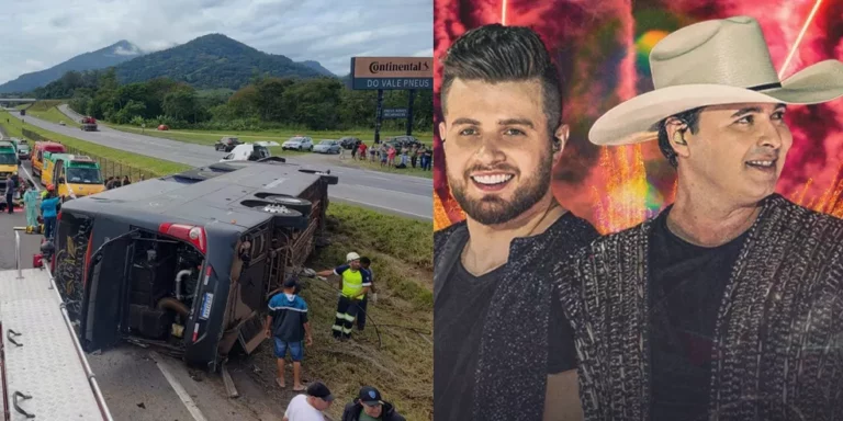 URGENTE: cantor sertanejo morre em acidente de ônibus a caminho de show em SP