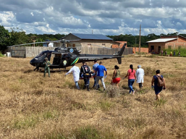 Centro Integrado de Operações Aéreas realiza traslado de paciente de Assis Brasil para Rio Branco