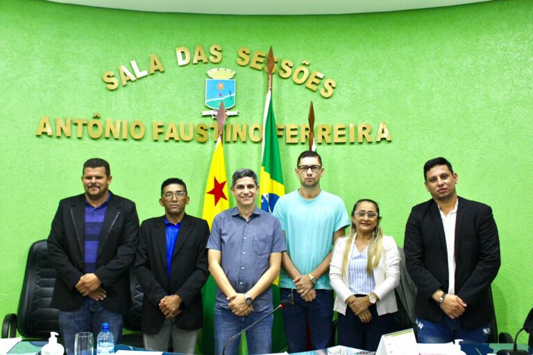 Em Porto Acre, Calegário faz visita a Câmara de Vereadores e aos moradores