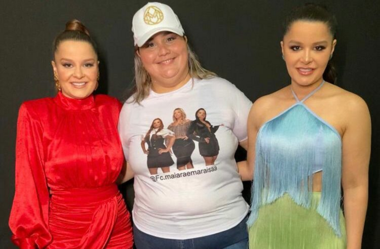 Moradora do bairro Geraldo Fleming, acreana dança em palco de Maiara e Maraisa em Porto Velho