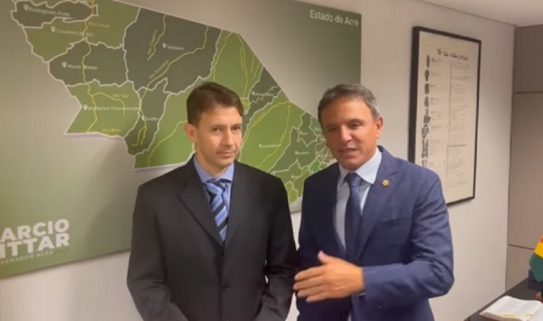 Vídeo: Com Eduardo Velloso em Brasília, Marcio Bittar acerta detalhes de ‘transição’