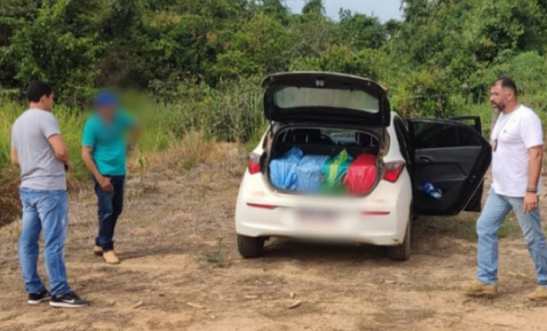 Durante ação em Xapuri, Polícia Civil apreende 200 pacotes de cigarros em veículo