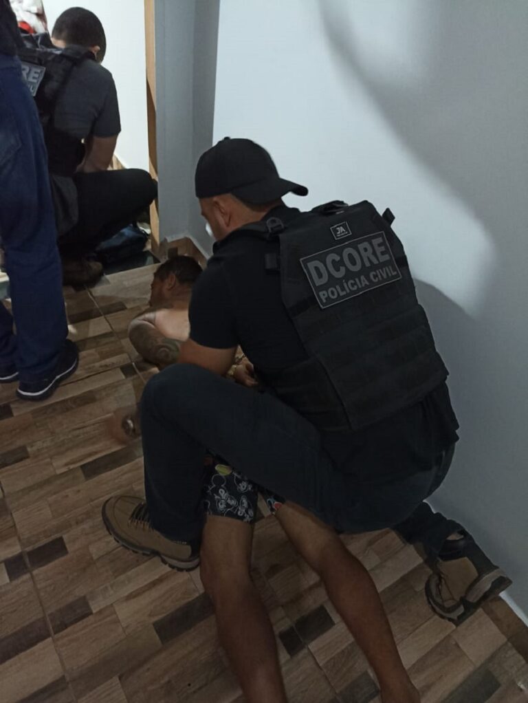 Polícia prende condenado a 32 anos de reclusão pela morte de cadeirante em Rio Branco