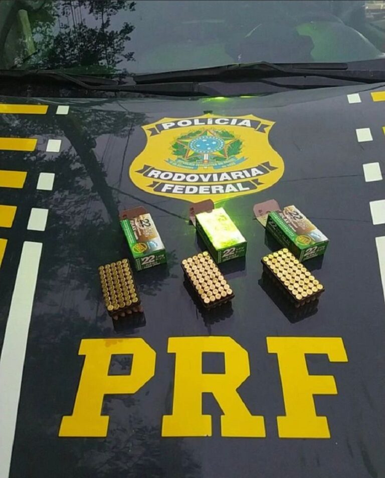 PRF apreende três caixas de munição em Capixaba, no interior do Acre