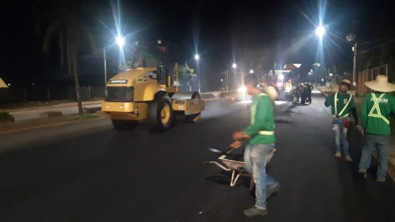 Governo do Acre realiza recapeamento asfáltico na Via Chico Mendes em Rio Branco