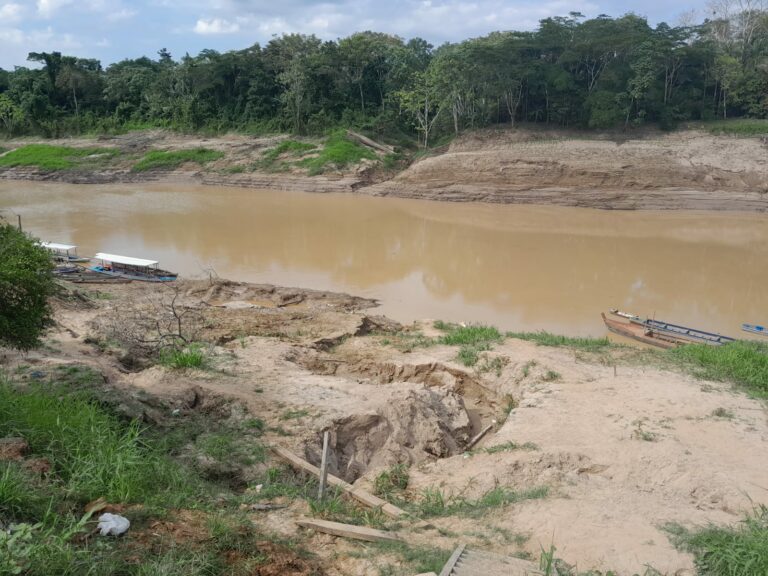 Nível do rio Iaco desce para 4,07 metros e já é menor do que o verificado no mesmo período do ano passado