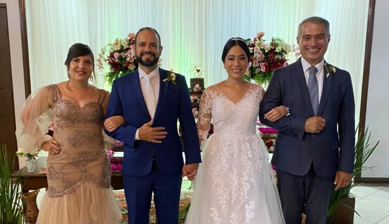 Luiz Theodoro traz clique do casamento de Kelly Kinpara com Diego Viana; confira tudo!