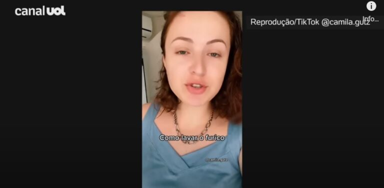 Mulher faz vídeo ensinando a limpar o ânus e vídeo bate 1 milhão de views