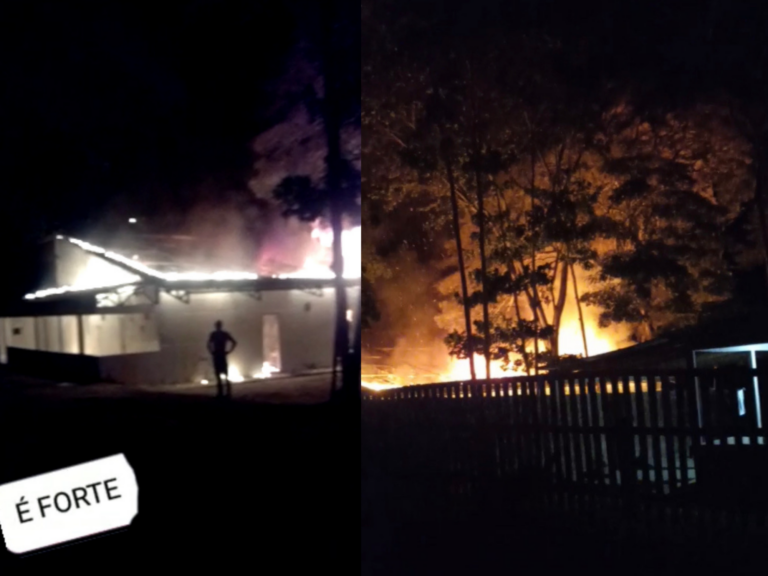 VÍDEO: grande incêndio atinge empresa Verágua no interior do Acre