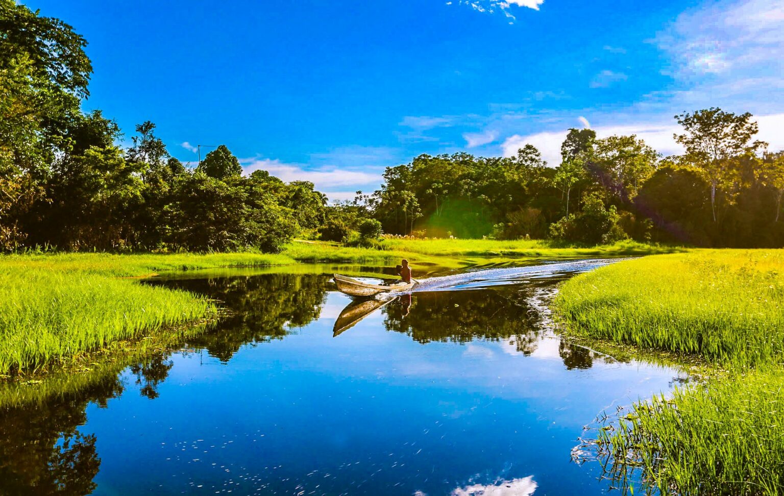 Rio Croa, em Cruzeiro do Sul