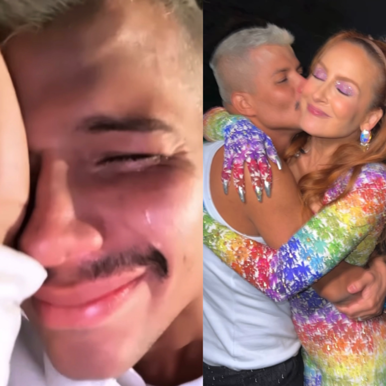 Emocionado, acreano Thiago Drudi chora ao encontrar cantora Claúdia Leitte; veja momento