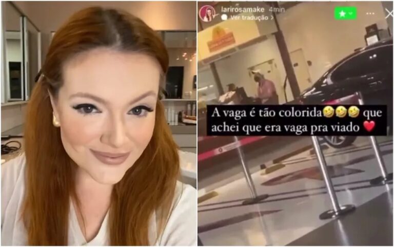 Influenciadora digital zomba de vagas exclusivas para autistas em estacionamento de shopping; vídeo