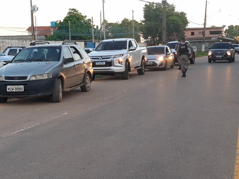 PM realiza operação em Sena Madureira: “Muitos moradores dirigem sem CNH”, diz tenente