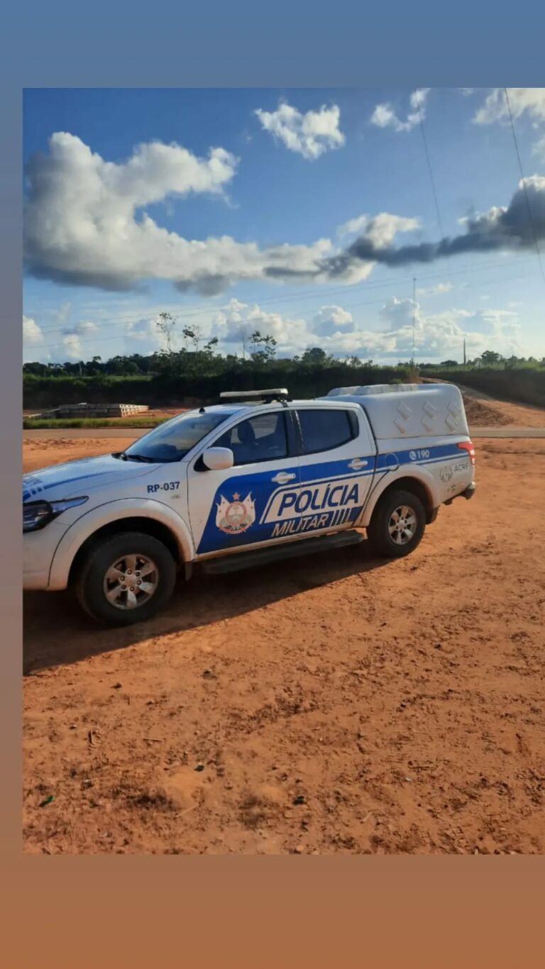 8°- BPM cumpre mandado de prisão no Bairro 2° Distrito em Sena Madureira