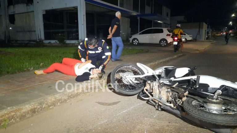 Colisão entre motocicletas deixa mulheres feridas em Rio Branco