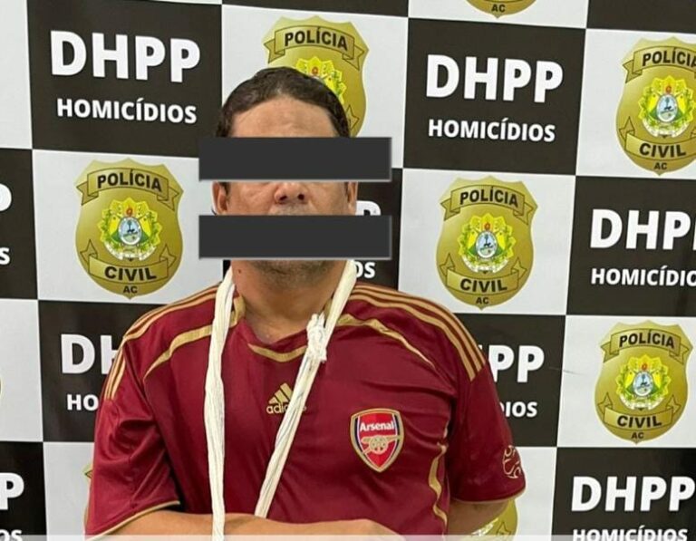 Foragido da Paraíba é preso no AC após tentativa de homicídio e falsificação de documentos