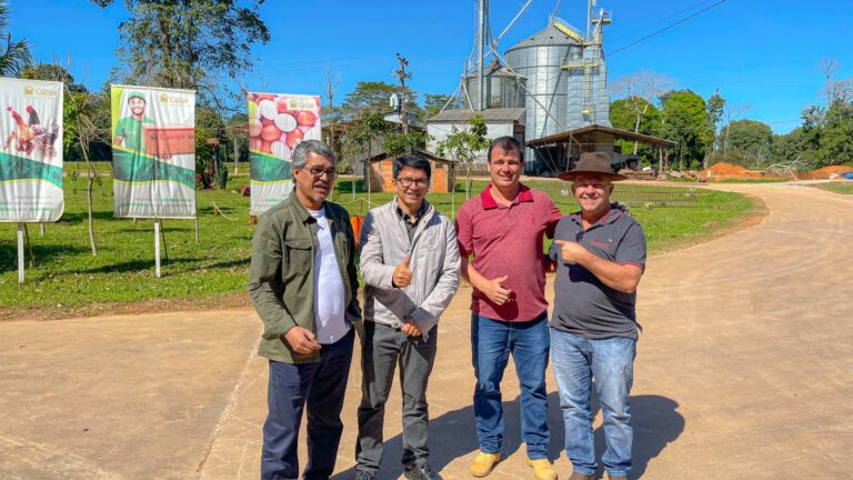 Jenilson, Edvaldo e Jonas visitam Granja Carijó e afirmam que Estado precisa investir no setor produtivo