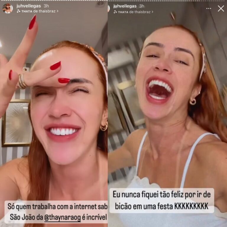 “Vou de bicão”, diz Juh Vellegas após revelar que estará no São João da Thay, no Maranhão