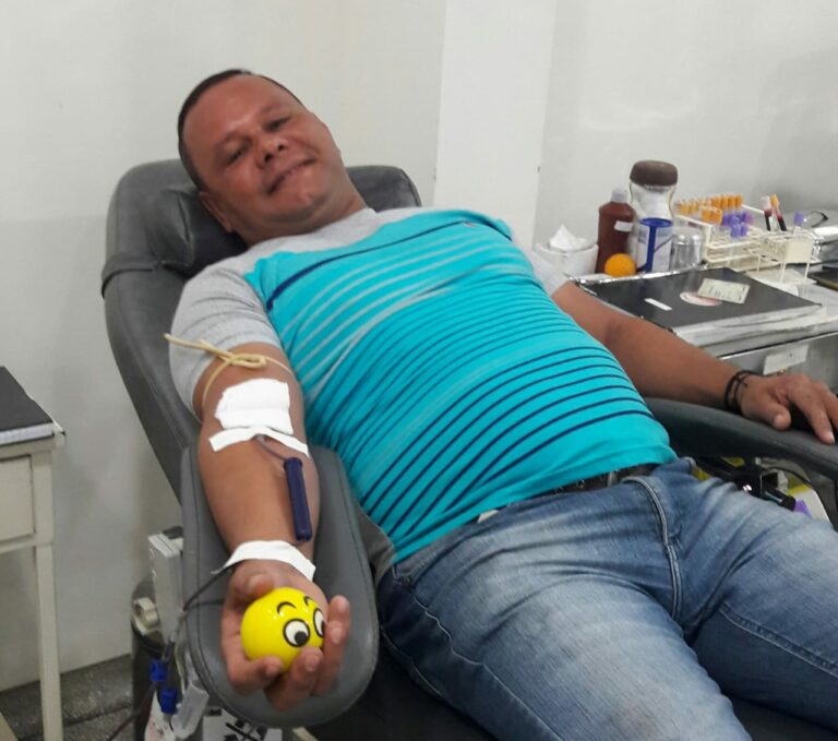 “Farei o tanto que puder”, diz homem no AC que faz doação de sangue há 30 anos