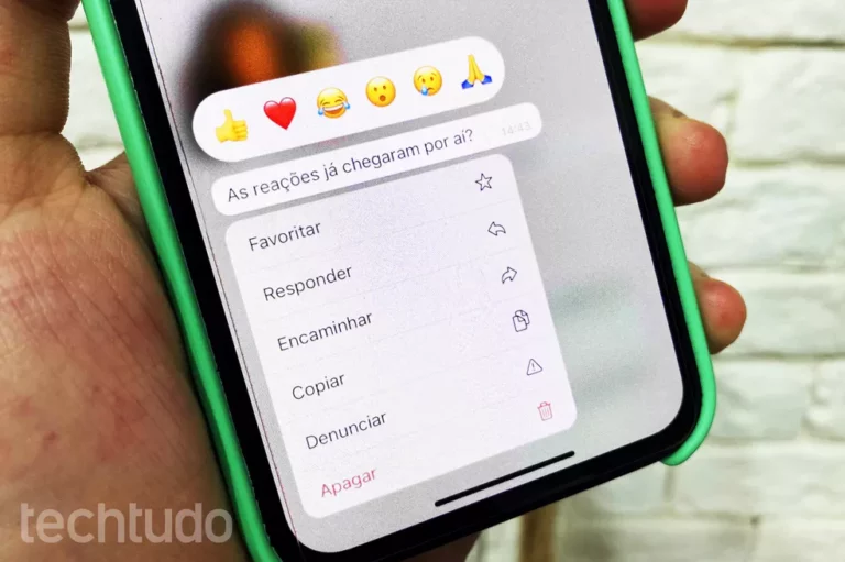 WHATSAPP: recurso para reagir mensagens agora terá todos os emojis; veja como usar