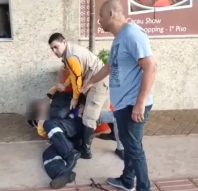 ‘Estava sem ar, se não fosse a população, minha história seria diferente’, diz entregador que sofreu mata-leão de agente de trânsito