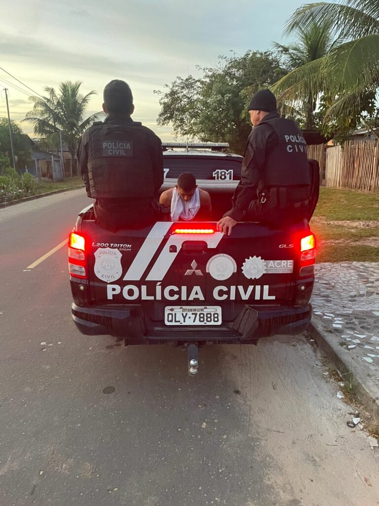 Polícia no AC prende faccionado que praticava arrombamentos e roubo de gados
