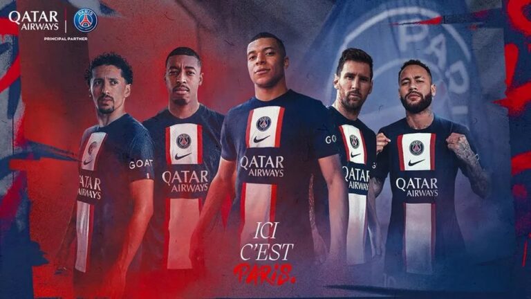 PSG lança uniforme para 2022/23, com faixa branca no peito; veja!