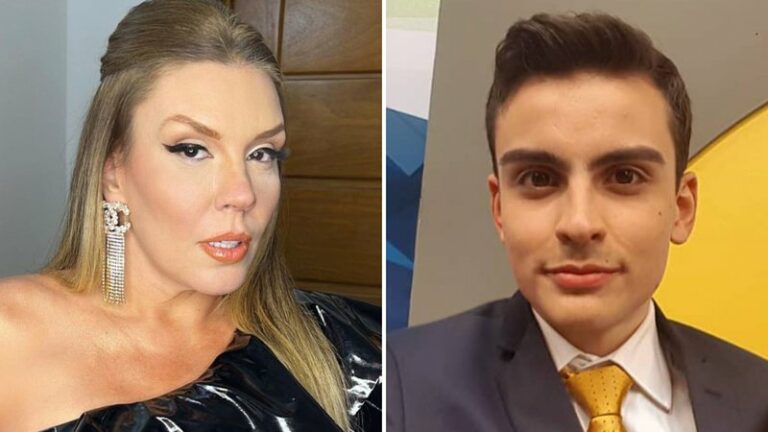 Simony pede R$ 100 mil após Dudu Camargo apalpar seus seios ao vivo